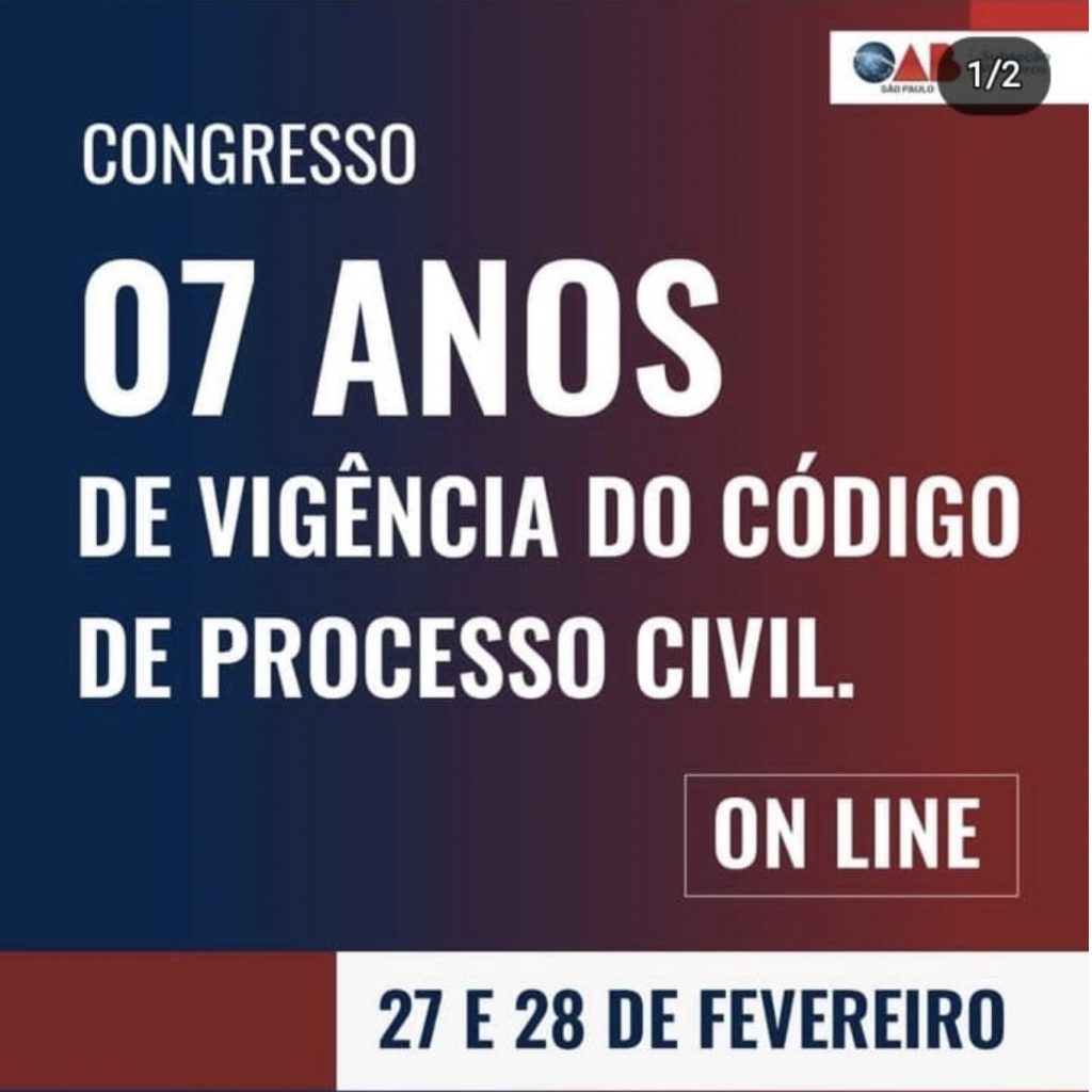 Congresso 07 Anos De Vigência Do Cpc